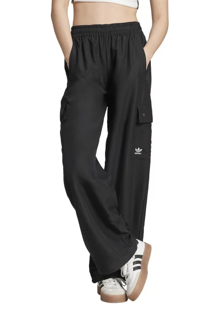 Панталон с висока талия - Избеляло черно