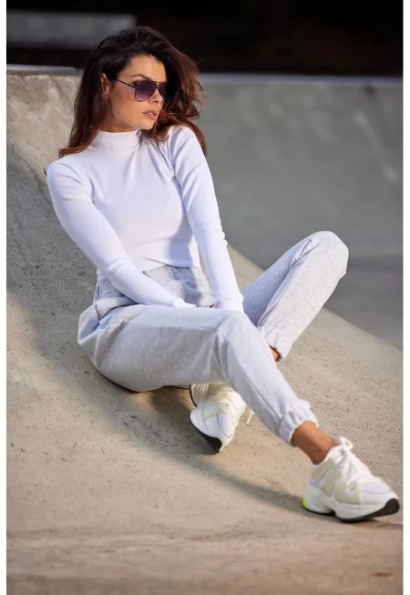 Панталони от памук с еластична талия