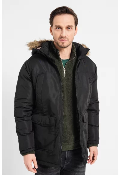 Парка Melvin с качулка и джобове