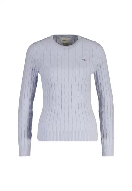 Плетен пуловер по тялото