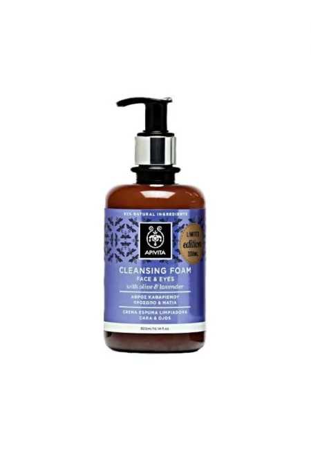 Почистваща пяна за лице и очи - с кремообразна текстура -  300 мл