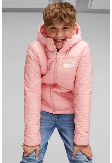 Подплатено зимно яке Essentials с качулка