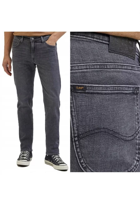 Прави дънки  Daren сиви - W30 L34 - памучен еластан