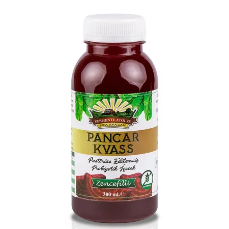 Пробиотична напитка от червено цвекло и джинджифил - Добро храносмилане и силен имунитет, 300 ml