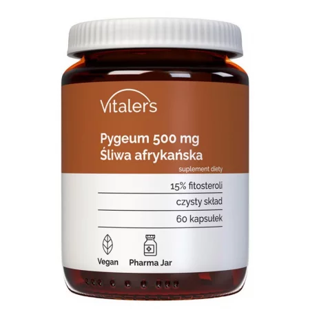 Простата и уринарен тракт - Пигеум (Африканска череша), 500 mg x 60 капсули