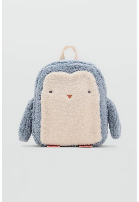 Раница с дизайн на пингвин