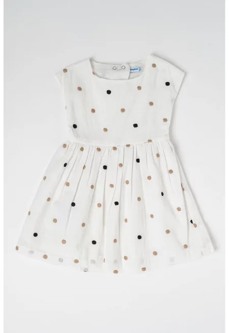 Разкроена рокля с принт