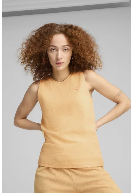 Релефен топ с овално деколте