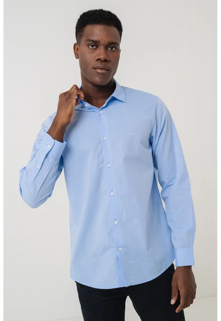 Риза със стандартна кройка