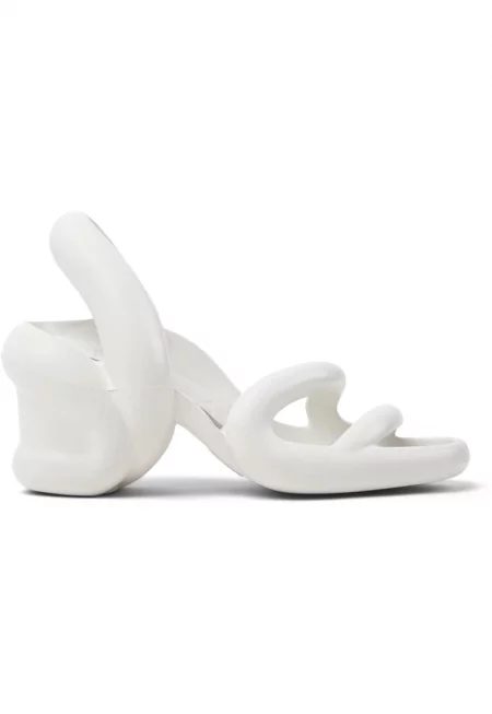 Сандали Kobarah 20611 с масивен дизайн - Бял