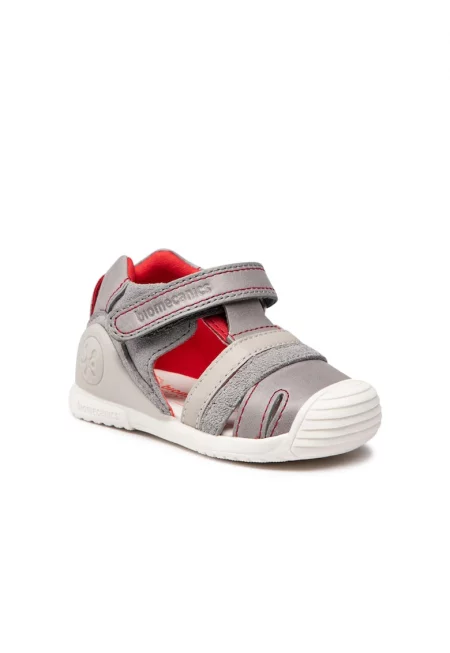 Сандали за момче  естествена кожа/велур