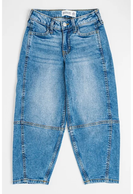 Свободни дънки с джобове