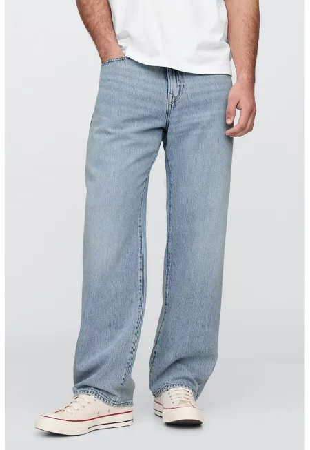 Свободни дънки SuperSoft - Светлосин -