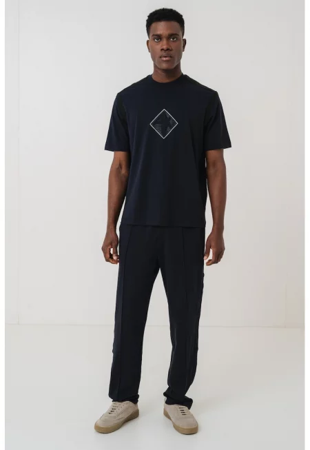 Тениска от памук с лого