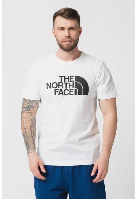 Тениска с контрастно лого