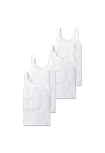 Топове с дълбоко овално деколте - 4 броя