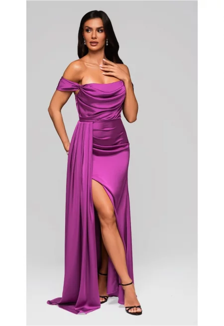 Вечерна рокля Макси  LA-OM-DLR188