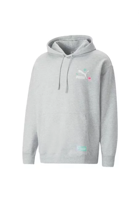 X SPONGEBOB Hoodie - 538960-04 - мъжки - сив - Сив