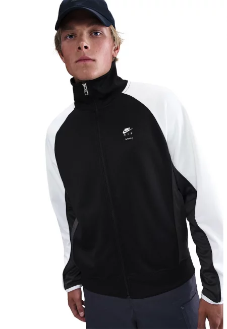 Яке Air с цип - Бял/Черен
