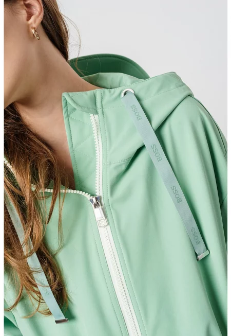 Яке с цип и качулка