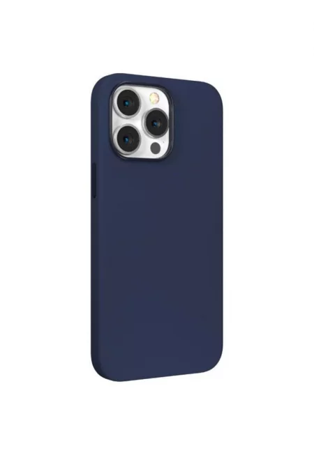 Защитен калъф  Nature Series Silicone Magnetic за iPhone 14 Pro - Navy Blue