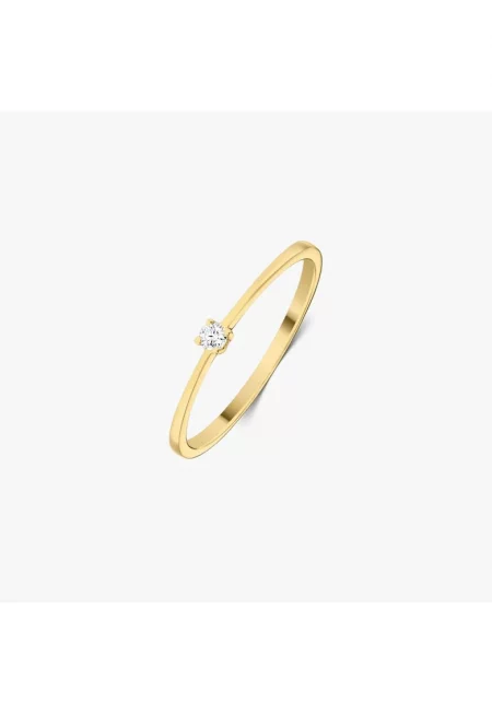 Златен пръстен Timeless - Диамант 0.03 CT
