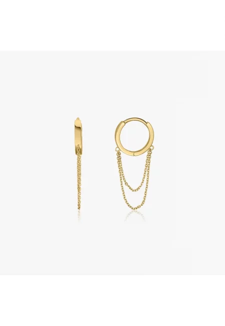 Златни обеци Синди