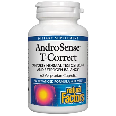 AndroSense™ T-Correct / Тестостерон & Естроген баланс формула x 60 капсули