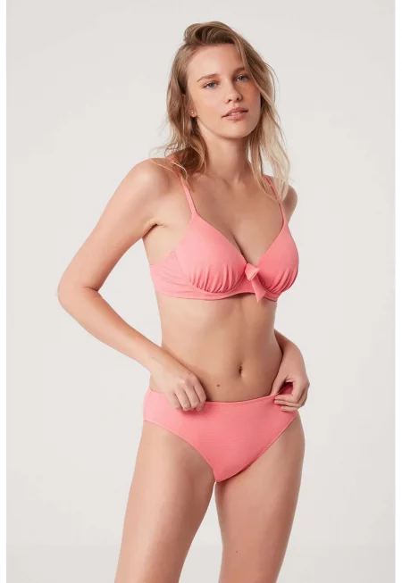 Бански от две части - Светло оранжево