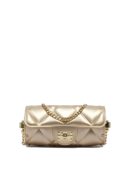 Чанта Bowler от еко кожа - Златист