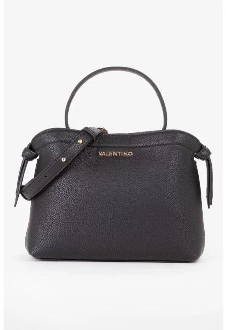 Чанта от еко кожа с метално лого