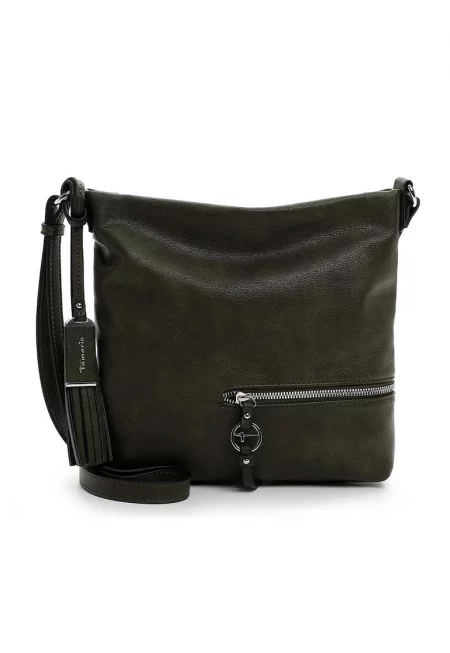 Чанта от еко кожа с пискюл