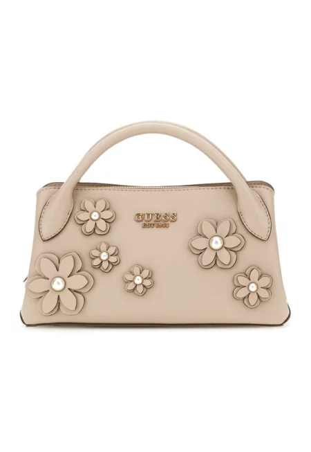 Чанта Zaria с флорални детайли