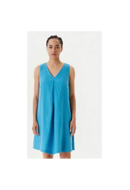 Дамска лятна рокля  4AGHDV0AX - In - L INTL - Син - Син