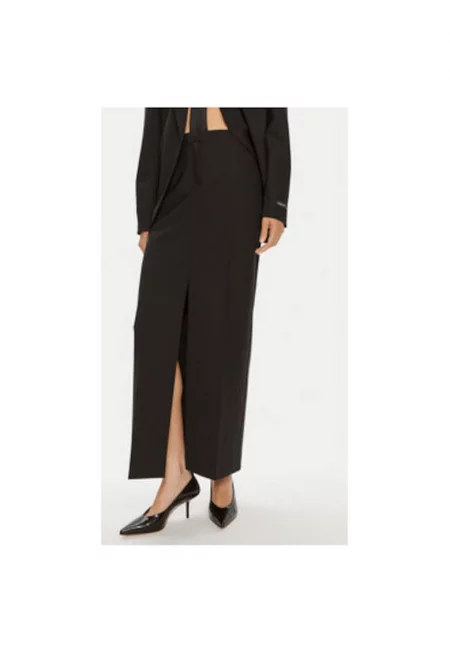 Дамска пола -  304479441 - Полиестер/Вълна - Синьо - Син