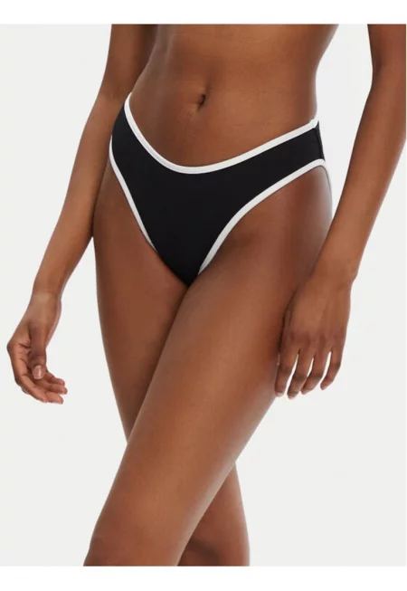 Дамски бикини -  304990618 - Найлон/Еластан - Черен - Черен