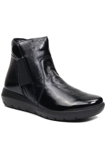 Дамски боти IC455880 01 L черен лак