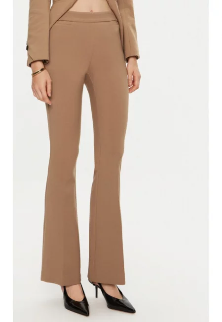 Дамски панталон -  304362439 - Полиестер/Вискоза - Бежов - Бежов