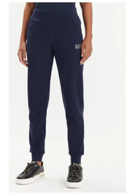 Дамски панталон -  539139 - тъмносин - памук