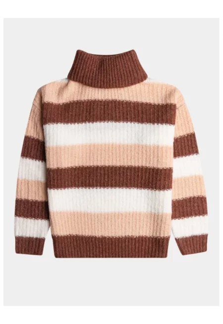 Дамски пуловер -  303013721 - Полиестер - Оранжев