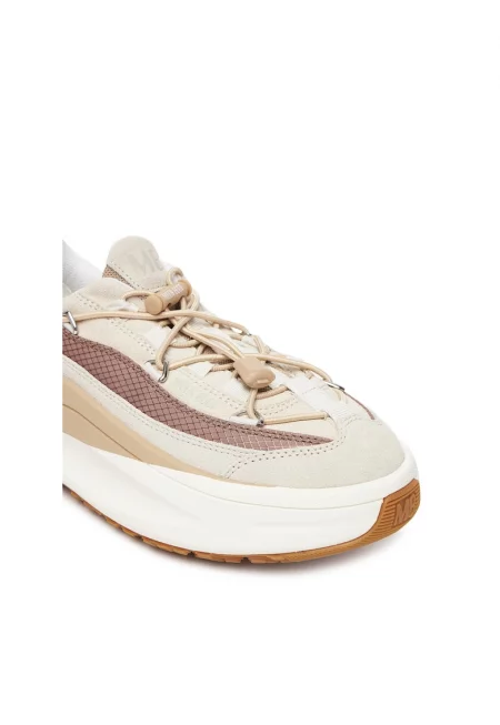 Дамски спортни обувки  модел AH05 - Off White/Taupe - естествена кожа