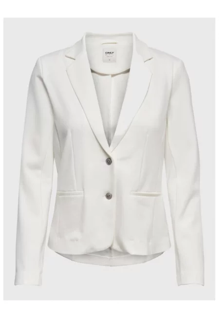 Дамско яке - САМО - 301822462 - Вискоза - Бял