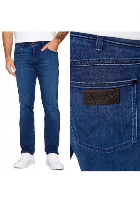 Дънки  Larston сини - вталени - Син