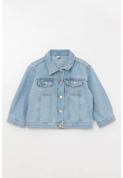 Дънково яке с джобове на гърфите