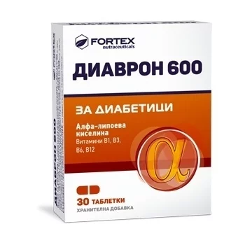 ДИАВРОН 600 таблетки х 30 ФОРТЕКС
