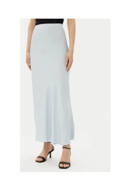 Елегантна пола -  TD0472 - вискоза - синьо