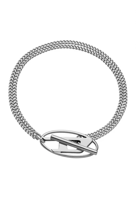 Гривна от неръждаема стомана с монограм