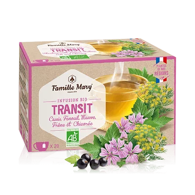 Infusion bio transit / Чай за добра чревна перисталтика, 20 филтърни пакетчета