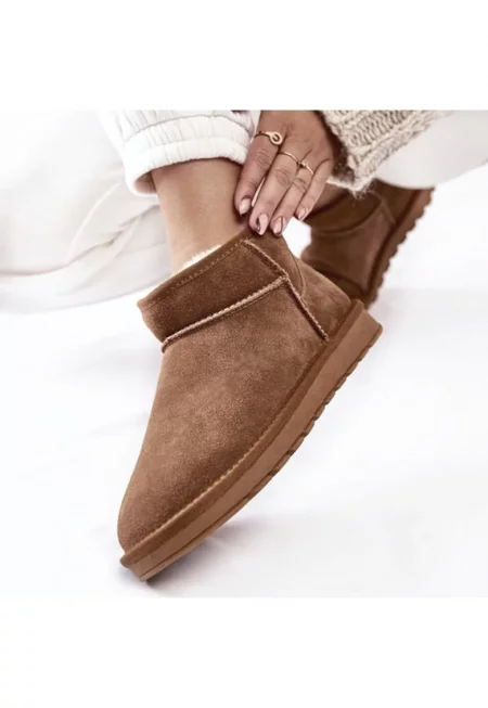 Камилски боти от естествена кожа W5821 118 14103