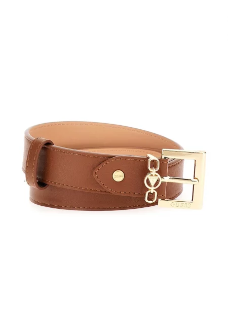 Колан от еко кожа с тока с щифт